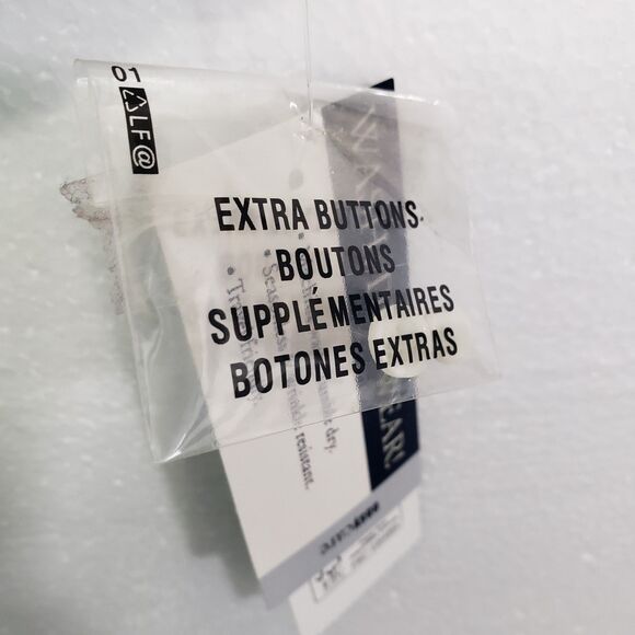 NEW Jones New York Women's Large Non Iron Long Sleeve Button Front White Blouse - Picture 5 of 11